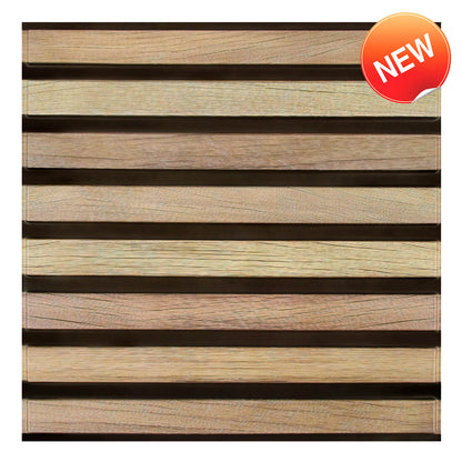 3D Selbstklebende Wandpaneele – Holzlattenoptik