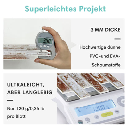 3D Wandpaneele Großformat – Rote Whitewash-Ziegeloptik Selbstklebend