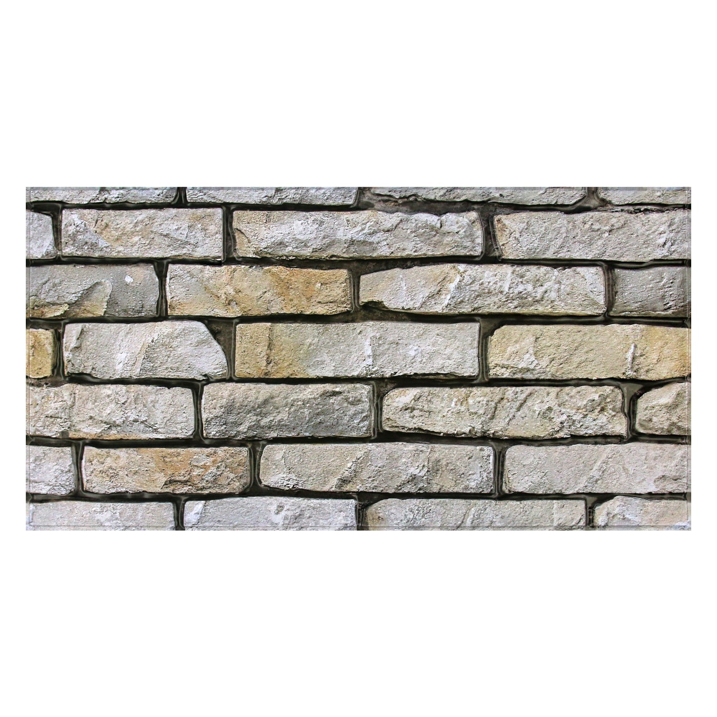 3D Wandpaneele Steinoptik Drystack Selbstklebend Großformat