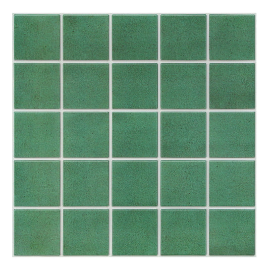 3D Wandpaneele selbstklebend Quadratisch Grün