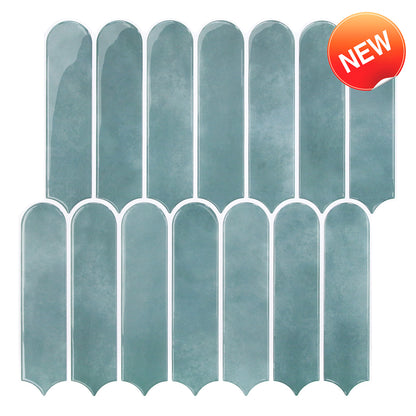 Fischschuppen Wandfliesen Selbstklebend – Ocean Mist Extra Dick
