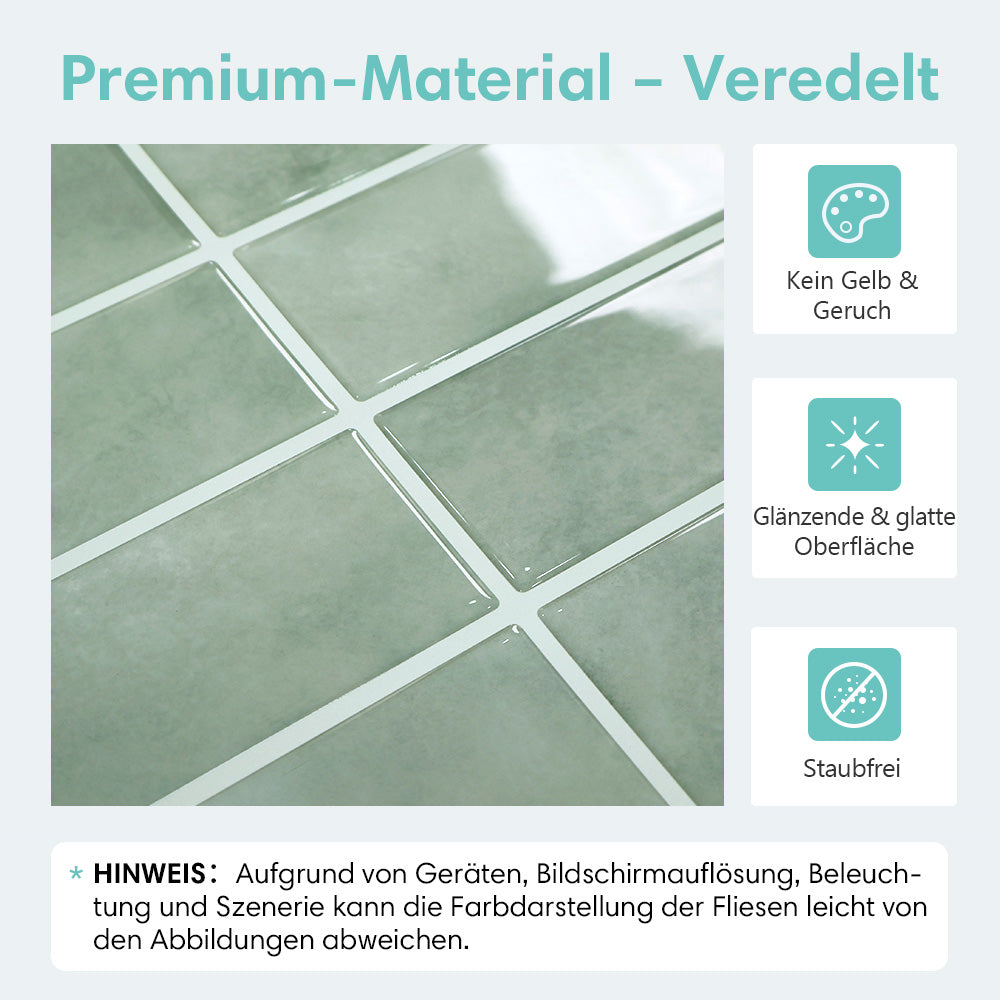 Selbstklebende Wandfliesen Salbei Vertikal